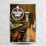 banner barbearia Cidade Dutra