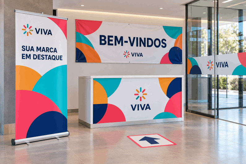Comunicação visual e adesivos